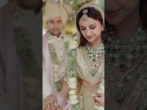 لقطات من حفل زفاف بارينيتي شوبرا و راغاف تشادا وإطلالتهما بعد الزواج