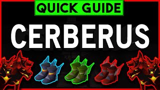 OSRS Cerberus Guide + Ghost Skip Method  Melee / Ranged  Quick Guide [2023]