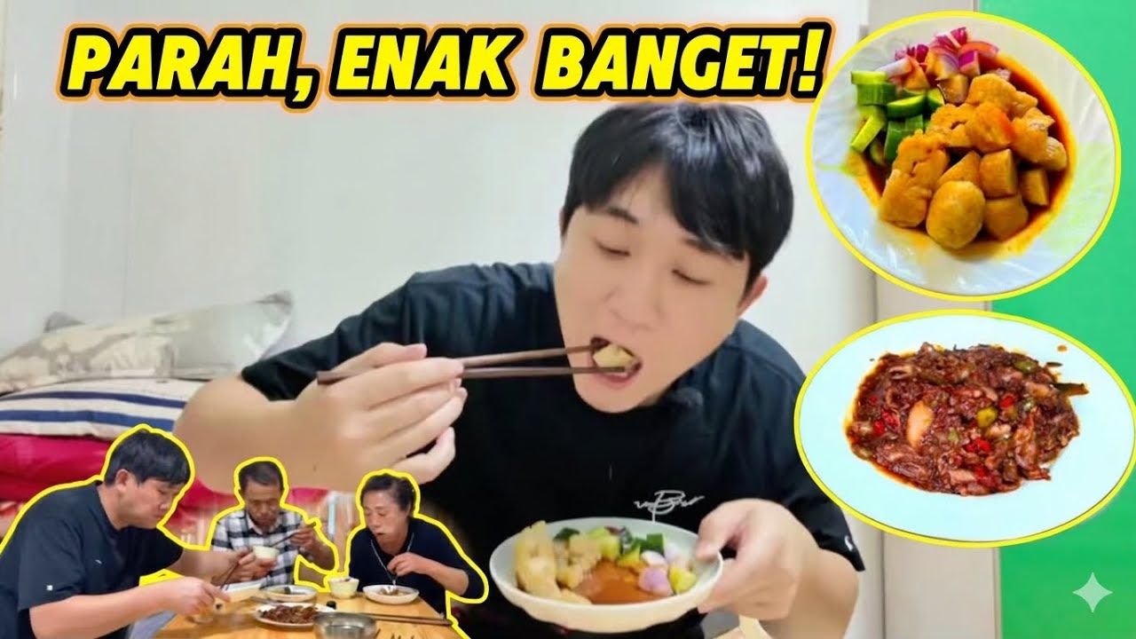 RESEP DOUBLE NIKMAT‼️ PEMPEK TENGGIRI PALEMBANG ASLI & CUMI CHILI PADI TERENAK! 🐟🌶️😍