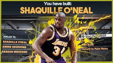 Shaq Build 2K20 An Overpowered Center!How To Build The Best Center Build on NBA 2k20