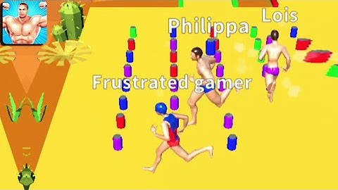 MUSCLE RACE 3D ALL LEVELS MAX GAMEPLAY WALKTHROUGH PART 19