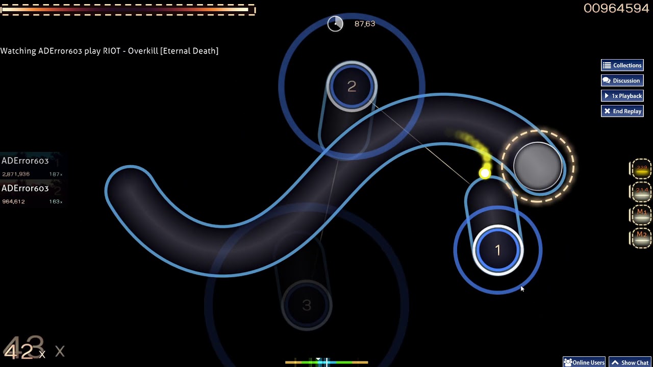 [osu!] RIOT - Overkill 6,7* pass - YouTube