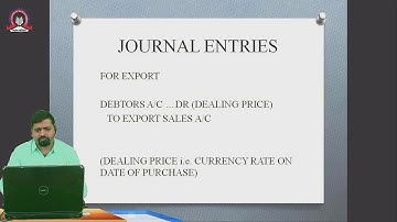 Accounting for Translation of Foreign currency Transaction | Financial Accounting |  TYBCom Sem-6