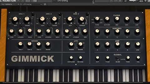 Gimmick | Native Instruments Reaktor Community Library | Free Synth Plugin (2021)