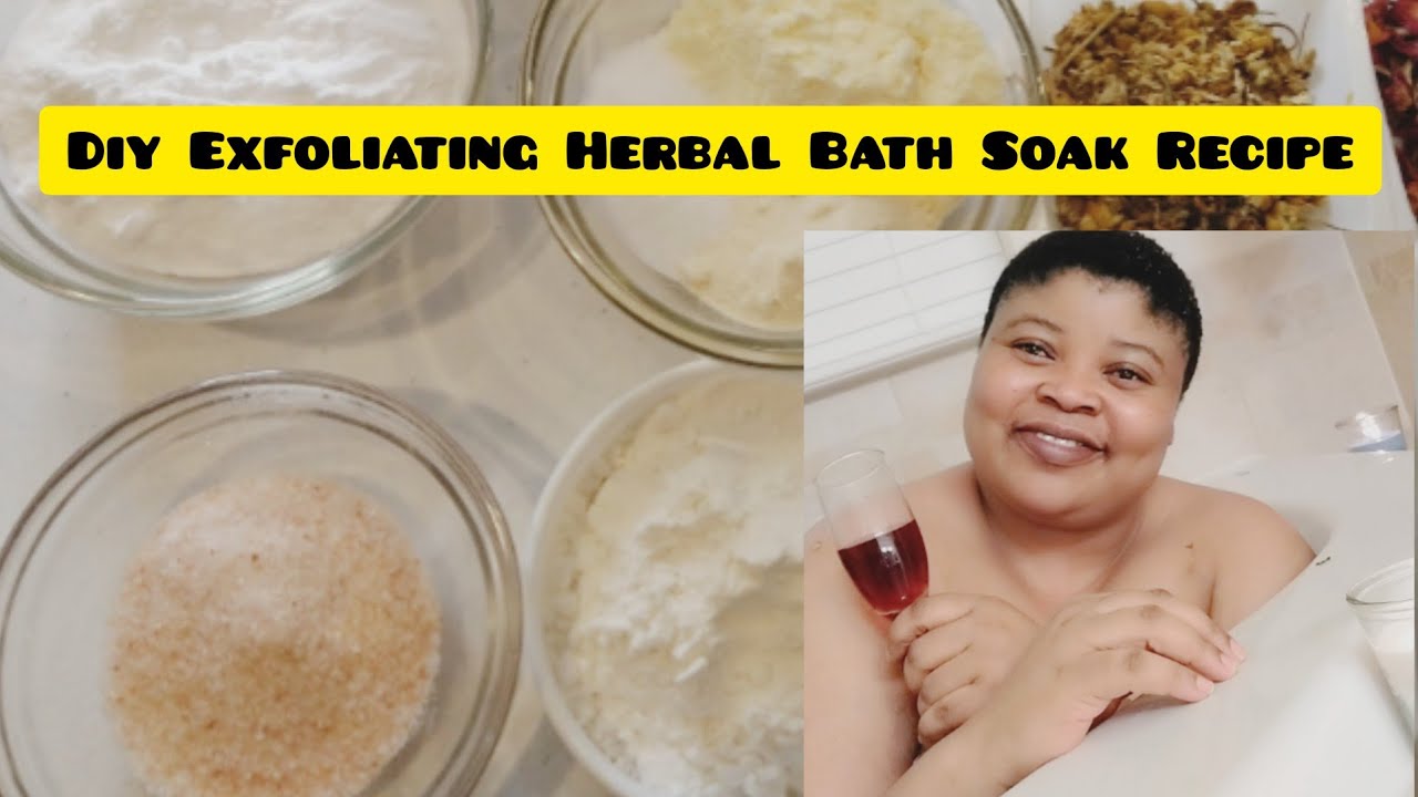 HOW TO MAKE THE BEST EXFOLIATING BATH SOAK SALT | HOME SPA SALT RECIPE | NG STYLES ORGANIC BEAUTY