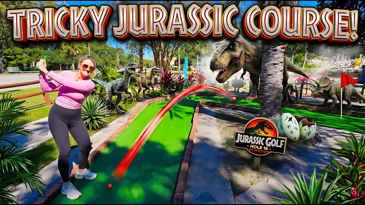 This Mini Golf Course is Weirdly Tricky!