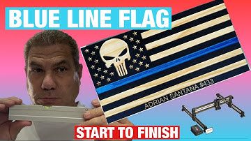 Blue Line Flag