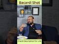 Bacardi Shot Nilgirikashyap Rum Whiterum Vodka