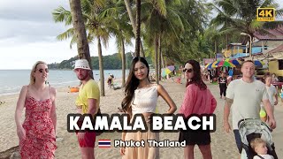 [4K] 🇹🇭 Walking Kamala Beach Phuket, Thailand ( Nov 2023 )