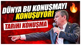 Dünya Bu Konuşmayı Konuşuyor Sosyalist Enternasyonalde Özgür Özel Fırtınası