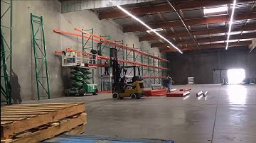Pallet Rack Build, Time Lapse