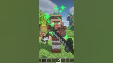 Minecraft Guard Villagers Mod #minecraft #minecraftmods #minecrafttutorial #texturepacks #shorts