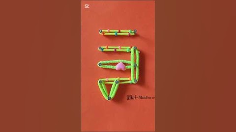 Allah name with Green 💚 rubber bands #shorts #art #minimuslim
