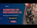 Chp 5||Exercise 5.8|| financial accounting 