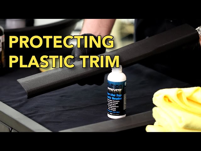 Solution Finish Trim Restorer + Over the Top Full Installation Kit – The  Rag Company