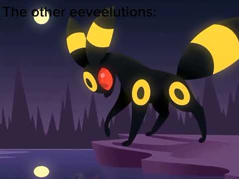 "Eeveelutions are very cute and friendly!"