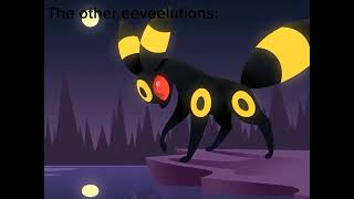 Eeveelutions Are Very Cute And Friendly