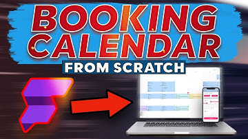 Build A Booking Calendar App From Scratch (Step by Step Tutorial)