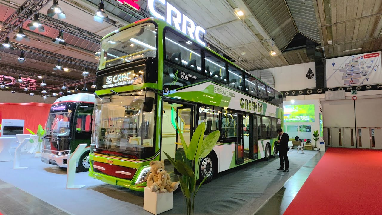 CRRC ED12 Double Deck Electric Bus - Busworld Europe 2025