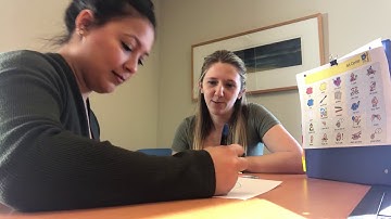 AAC low tech aided stimulation Video