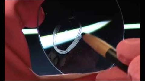 Inspecting the Surface Quality of a Lens