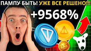 ВСЕ РЕШЕНО! ПАМПУ БЫТЬ!⚠️TONCOIN (1k), DOGS/HMSTR (0.17), NOTCOIN (100) 🟢 ЭТО ЗАПУСТИТ ГЛАВНЫЙ РОСТ!