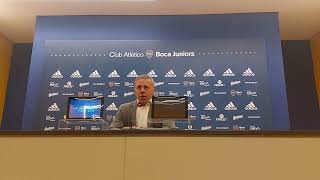 Conferencia De Lucas Pusineri Boca Juniors 2 Atlético Tuán 1 Liga Profesional Fecha 16