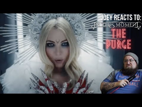 Joey Reacts to IN THIS MOMENT and their new track "The Purge"!!  Reaction/Review!!