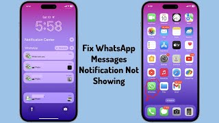 How to Fix WhatsApp Incoming Messages Notification Not Showing in iPhone