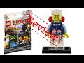 YouTube thumbnail: LEGO Zane Minifigure 71019-10 The LEGO Ninjago Movie CMF Review