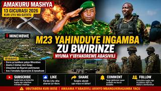 IBIBEREYE MURI MINEMBWE NA UVIRA NONAHA: M23 NA FARDC MU BIHE BIKOMEYE || NGIBYO IBIBAYE MURI SANGE