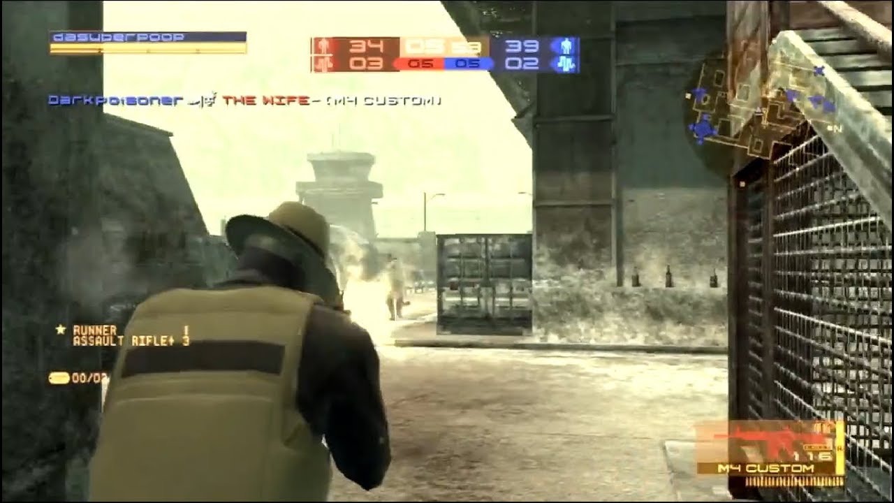 Metal Gear Online - Live Commentary - Sneaking Mission - Groznyj Grad ...