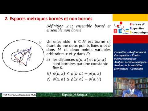 Prof. Kalonda Kanyama. Math (Espaces Métriques)