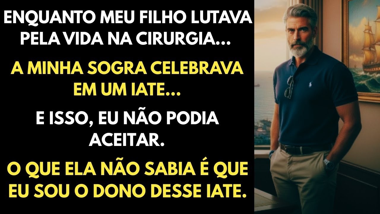 Meu Filho Lutava Pela Vida na Cirurgia. Minha Sogra Celebrava Em Um iate. Eu Não Podia Aceitar.