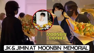 Jungkook & Jimin Attend Moonbin Memorial & Meet his Family with Cha Eunwoo Astro BTS funeral suga