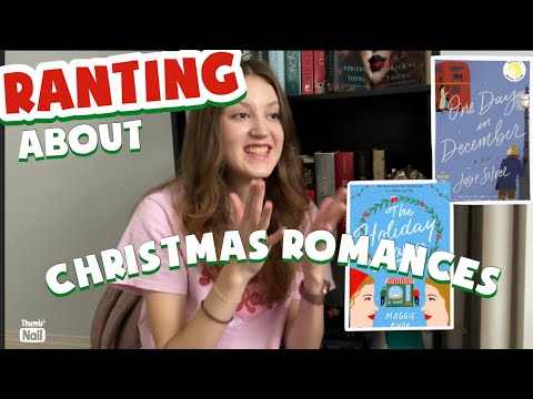 Reading and RANTING about some Christmas Romances // VLOGMAS FINALE
