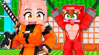 Una CHICA NINJA me SECUESTRÓ en Minecraft!