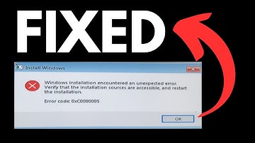 How to fix error code 0xc0000005 on Windows