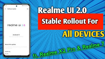 Realme UI 2.0 Stable Update Rollout Start! | ft. Realme X2 Pro & Realme 7