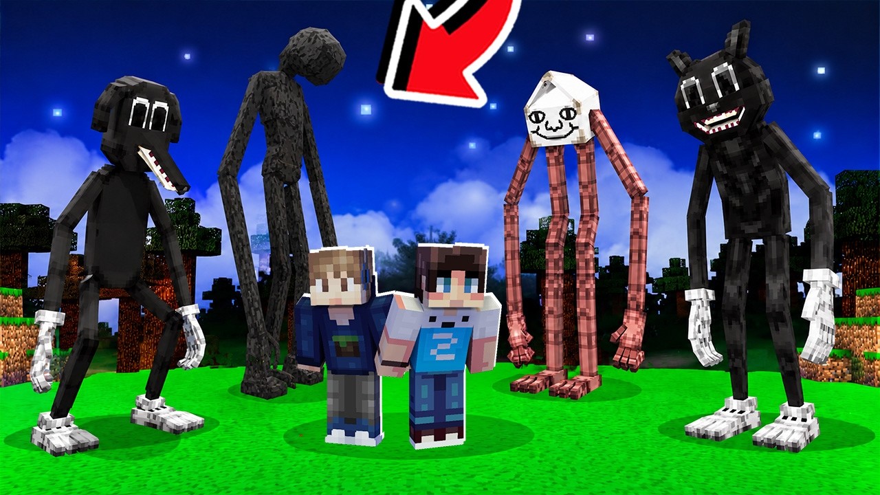 KITA LAWAN SEMUA ANOMALY HORROR DI MINECRAFT!!!