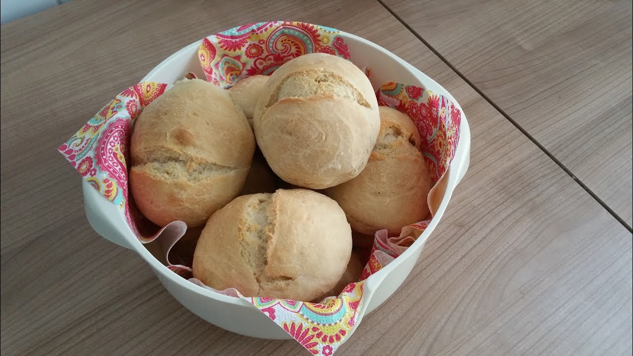 Brötchen einfach und schnell selber backen - YouTube