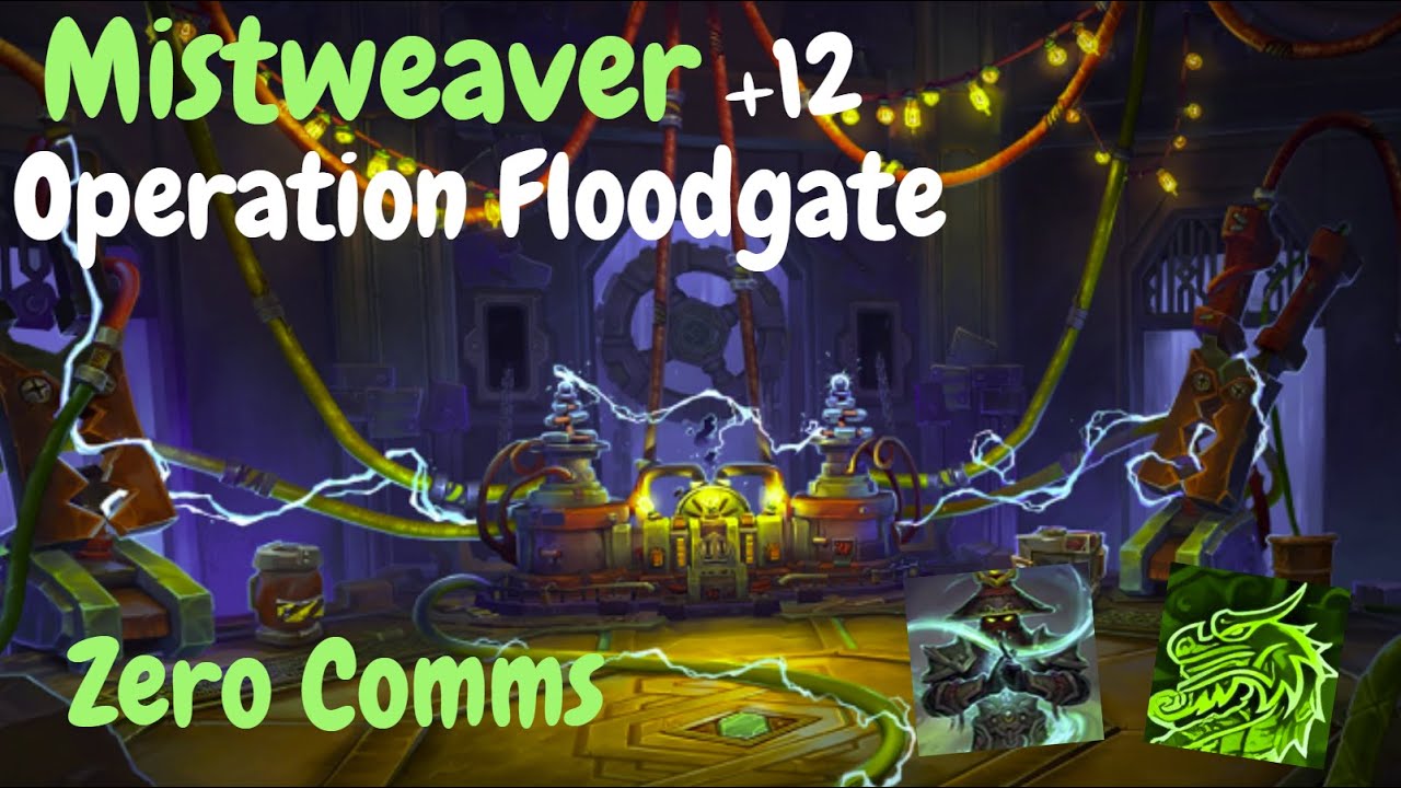 +12 Operation Floodgate | Zero Comms | Mistweaver POV