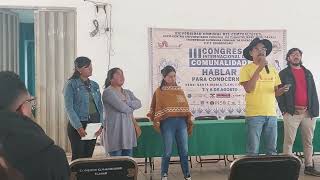 III Concreso Internacional Comunalidad  UACO sede: Santa María Tlahuitoltepec exposición 