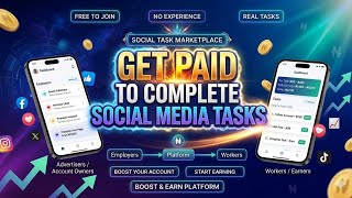 Get paid for performing social media tasks  screenshot 3