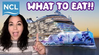 NCL Luna Dining Guide: EVERY Restaurant Explained! (Free & Specialty Food)