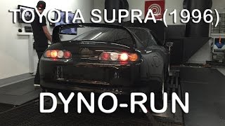 The BM  - Toyota Supra (1996) - Dyno-Run - Sound with Flames | VLOG 012