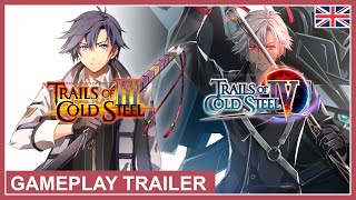 Trails of Cold Steel III / Trails of Cold Steel IV - Gameplay Trailer (PS5) (EU - English)