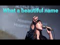 What a beautiful name 그 이름 아름답도다 (Hillsong) Korean Worship