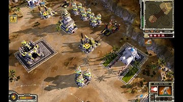 Red Alert 3 Uprising skirmish  Empire of the Rising Sun vs Soviets pt2