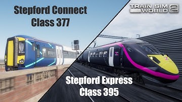 STEPFORD COUNTY RAILWAY IN TSW2! | Livery Designer Timelapse | Connect Class 377 & Express Class 395